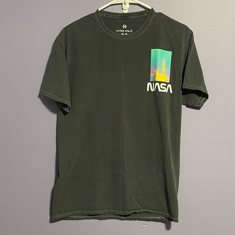 Hyper Space Black NASA Graphic Tee